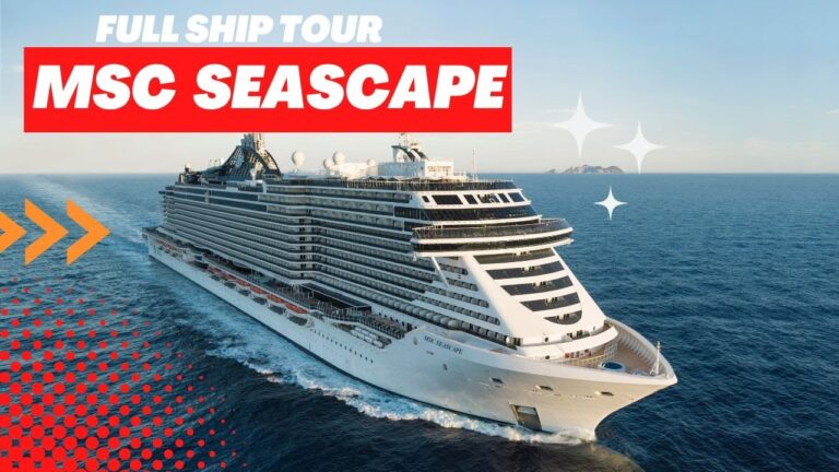 Itinerario óptimo de MSC Seascape | Actualizado febrero 2025