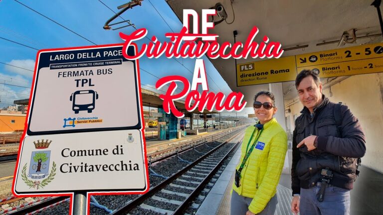 Descubre el mejor transporte para llegar de Civitavecchia al corazón de Roma
