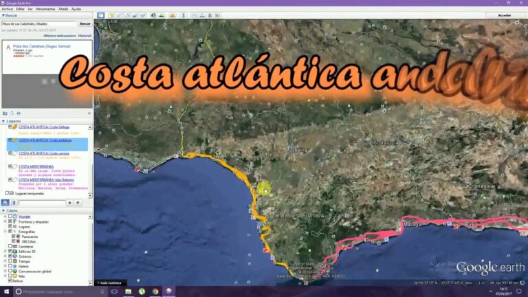 Descubre el espectacular mapa de la costa española en el Mediterráneo
