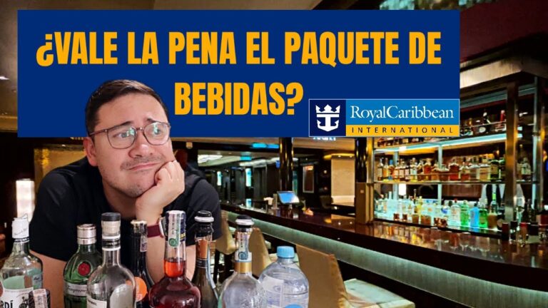 Descubre la exclusiva lista de precios de bebidas a bordo de Royal Caribbean