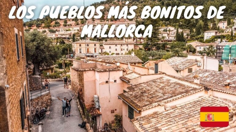 Mapa de los pueblos bonitos de Mallorca