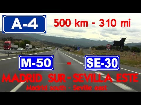 Descubre la ruta de 550 km que separa Sevilla de Madrid ¡Aventura en carretera!