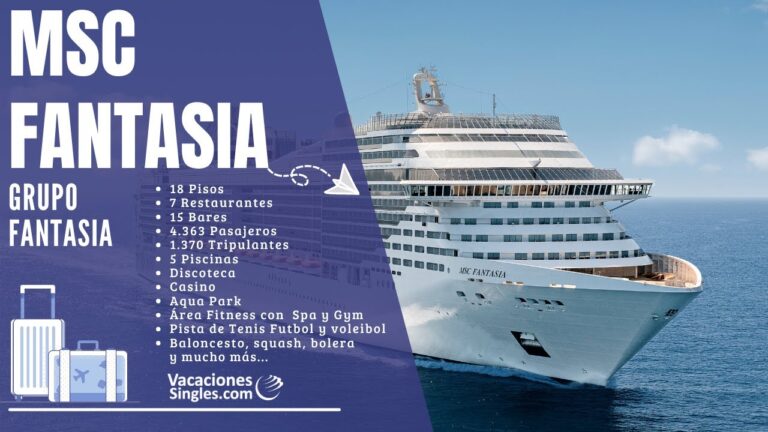 Descubre las opiniones m&aacute;s sorprendentes del crucero MSC Fantasia