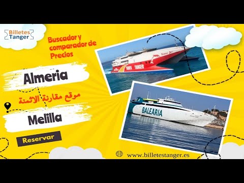 Descubre el horario del barco Almería-Melilla y disfruta de una travesía inolvidable