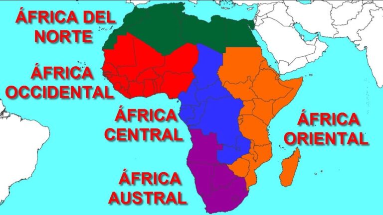 Mapa de pa&iacute;ses de &Aacute;frica: Una gu&iacute;a visual completa