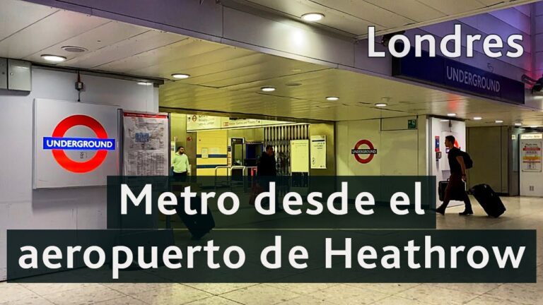 C&oacute;mo llegar de Heathrow a Londres