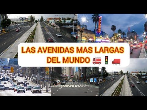 Las calles m&aacute;s largas del mundo