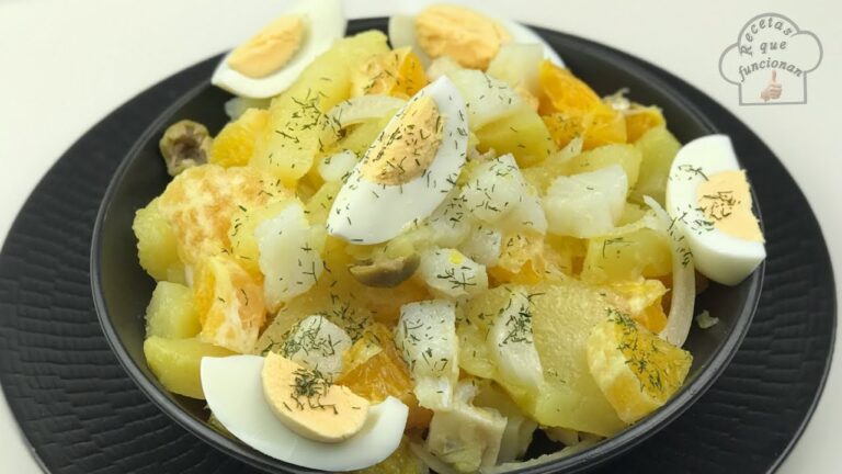 Receta Ensalada Malagueña: El Pimpi