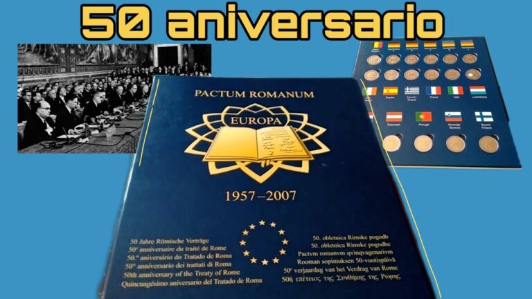 Monedas de 2 euros del Tratado de Roma: Historia y Valores