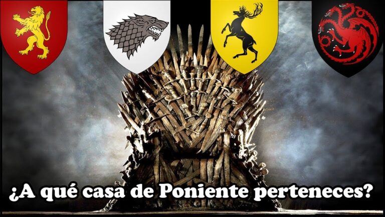 Descubre qué Casa de Juego de Tronos eres