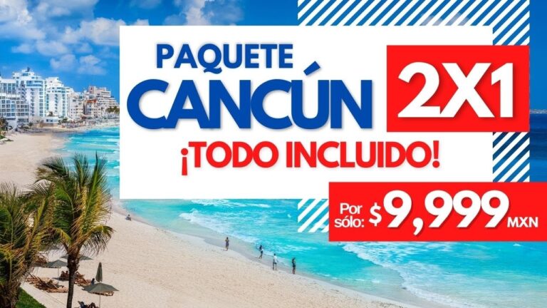 Ofertas imperdibles: Viajes a México 2×1