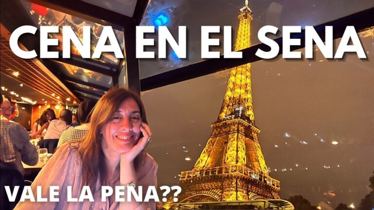 Un paseo por el Sena con cena: una experiencia inolvidable