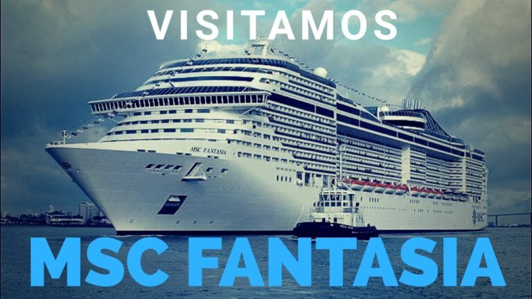 Planos de camarotes del MSC Fantasia: Guía optimizada