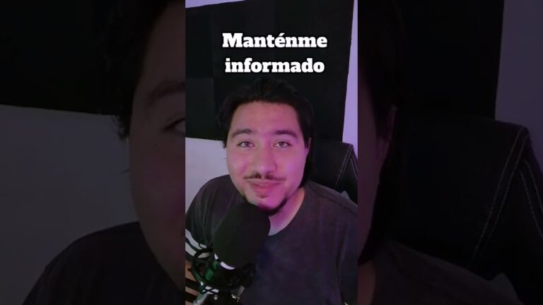 Mantenme informada en inglés: consejos para mantenerse actualizado