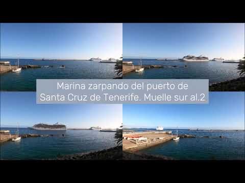 El encanto del muelle sur de Tenerife