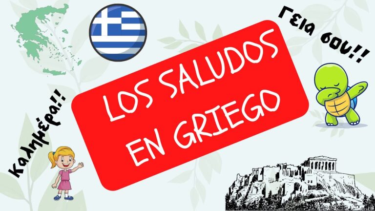 Saludo en griego: Kalispera – Todo lo que necesitas saber