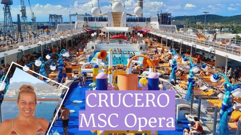 Itinerario del MSC Opera: Todo lo que necesitas saber