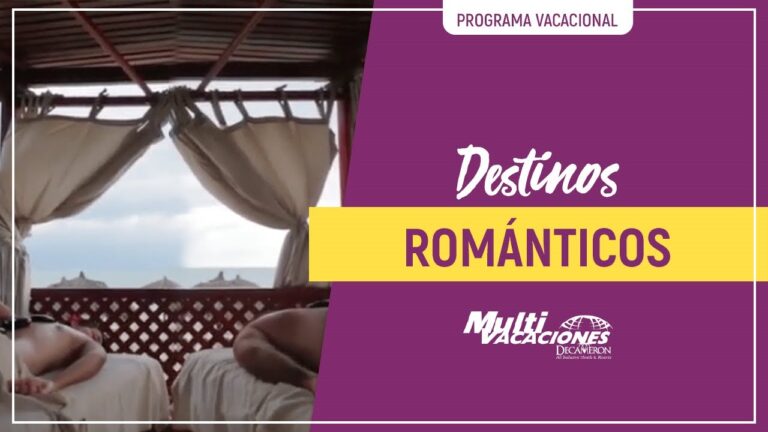 Escapadas románticas: Viajes para parejas todo incluido