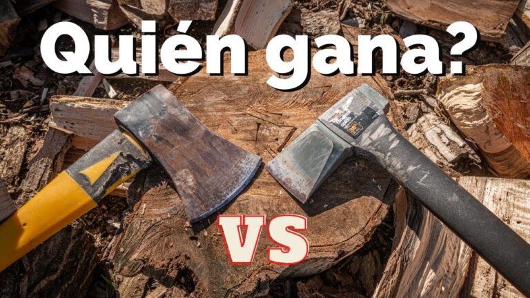 Mejores hachas para cortar leña: Guía de compra