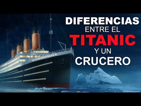 Comparación del Titanic y un Crucero: Similitudes y Diferencias