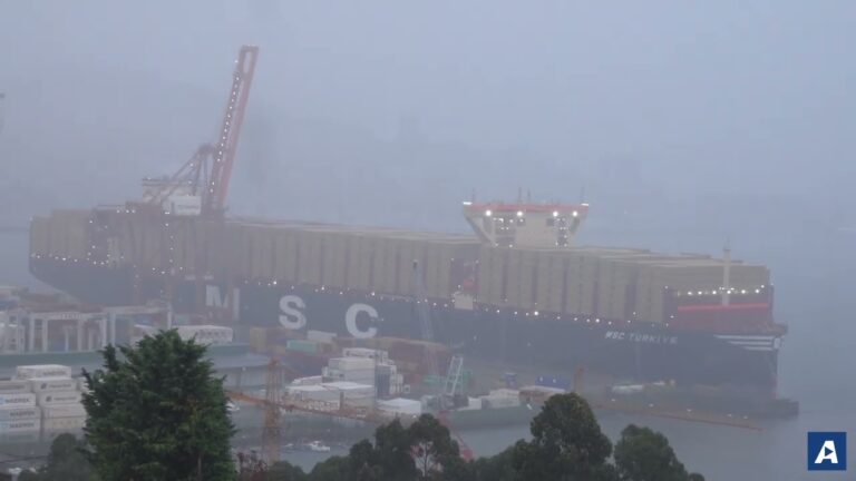 Actividad portuaria actual en el Puerto de Vigo