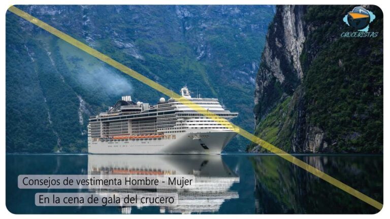 Ropa de gala para tu cena en un crucero MSC