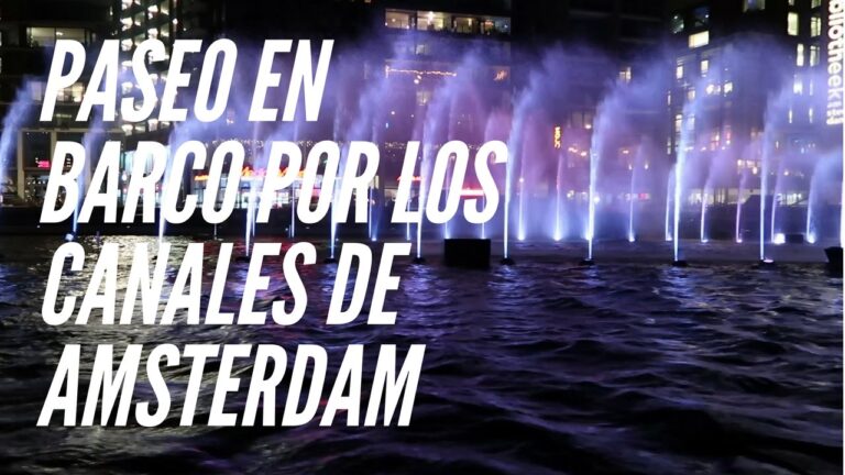 Tour en Barco por Ámsterdam: Una Experiencia Inolvidable