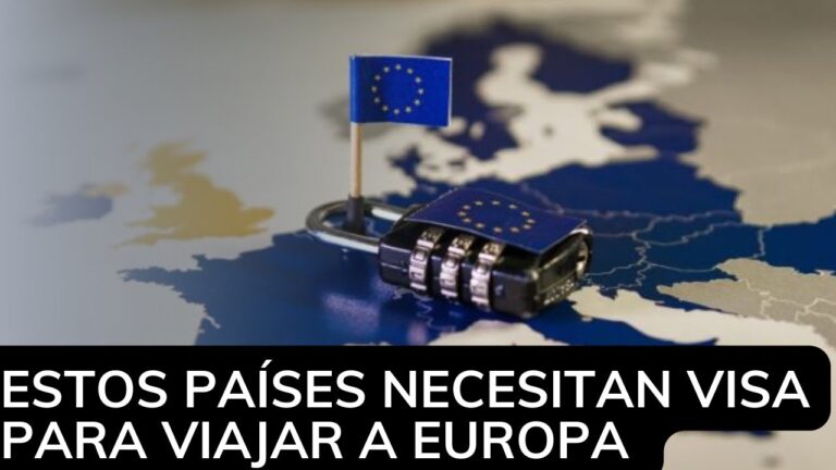 Países con requisito de visado para ingresar a España