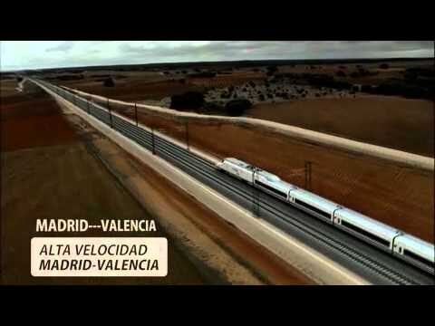 Duración del viaje en AVE de Madrid a Valencia