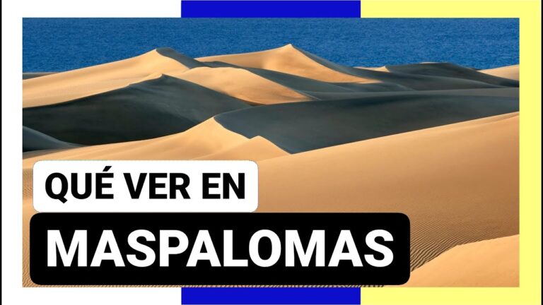 Guía para disfrutar en Maspalomas