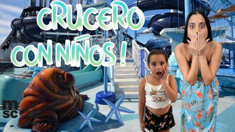 Consejos para disfrutar de un crucero con niños pequeños
