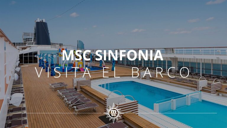 Explorando el Plano de Cubiertas del MSC Sinfonia