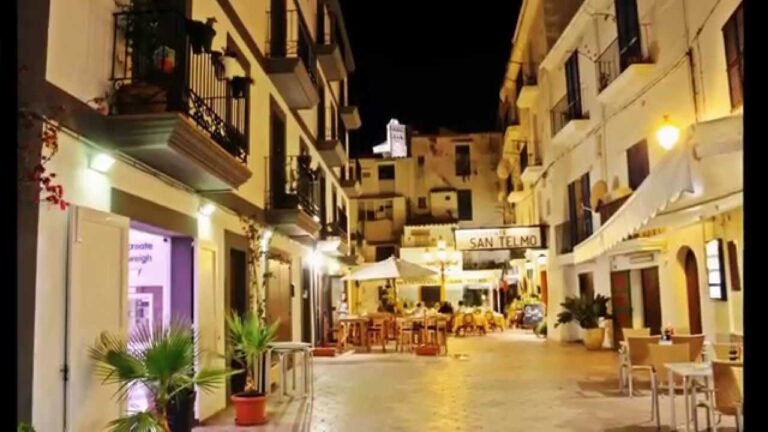 Encanto Nocturno del Puerto de Ibiza